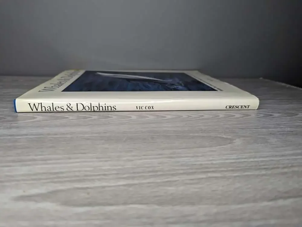 Whales & Dolphins Hardcover Book
